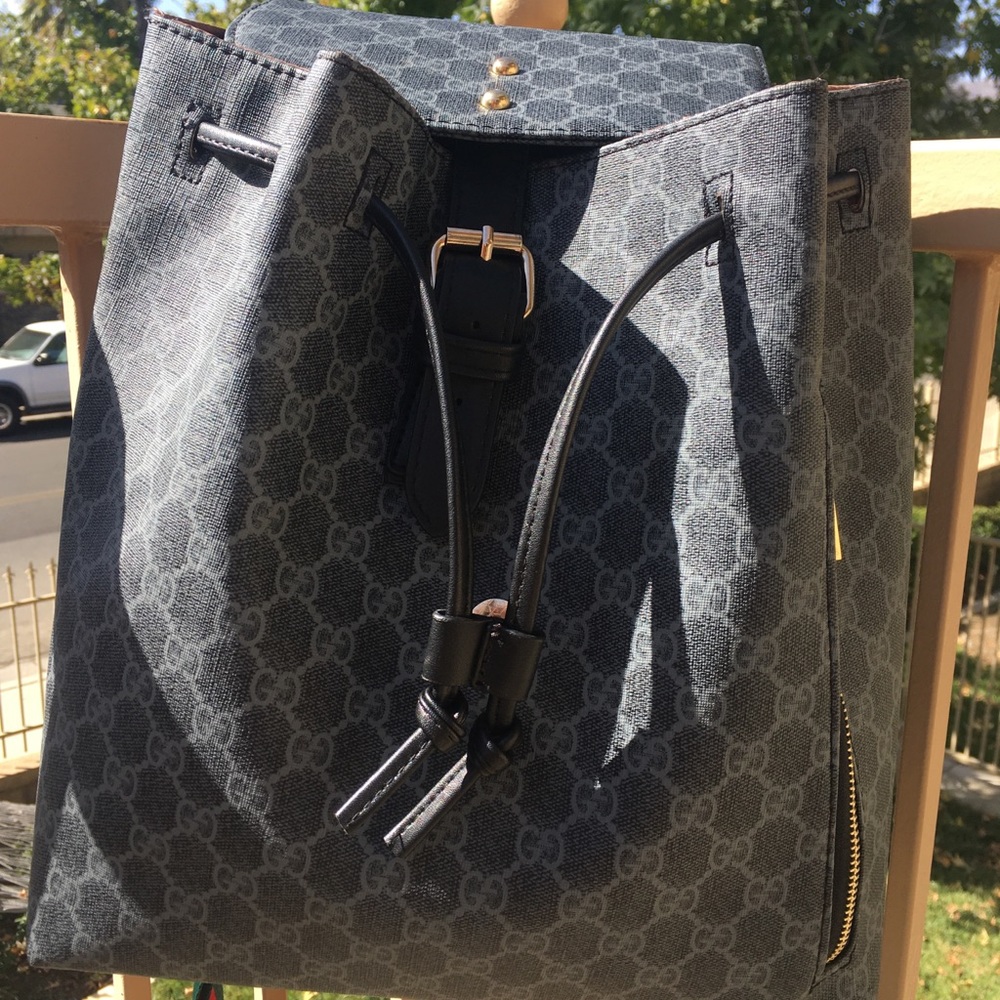 GUCCI Drawstring Backpack - Picture 6 of 6